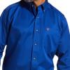 imageARIAT Mens Team Logo Twill Classic Fit Shirt Seascape USALita
