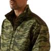 imageARIAT mens Logo Softshell JacketEarth Green Camo