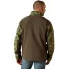 imageARIAT mens Logo Softshell JacketEarth Green Camo