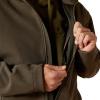 imageARIAT mens Logo Softshell JacketEarth Green Heather