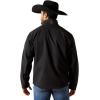 imageARIAT mens Logo Softshell JacketPhantomGrey Southwest