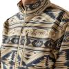 imageARIAT mens Logo Softshell JacketWhite Pepper Southwest