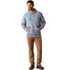 imageAriat Male Ariat Logo HoodieColony Blue HeatherFirebrick
