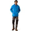 imageAriat Male Ariat Logo HoodieFrench BlueSodalite Blue