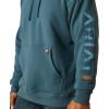 imageAriat Male Ariat Logo HoodieStargazerLarkspur