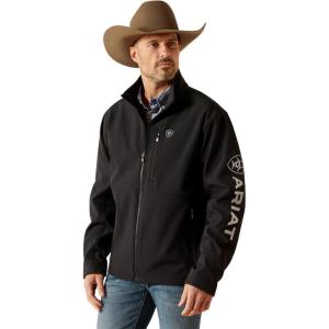 imageARIAT mens Logo Softshell JacketBlack