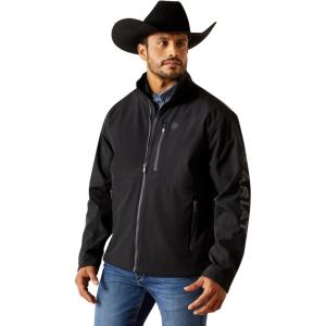 imageARIAT mens Logo Softshell JacketPhantomGrey Southwest