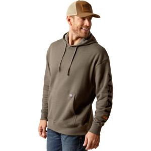 imageAriat Male Ariat Logo HoodieBeluga HeatherBlack