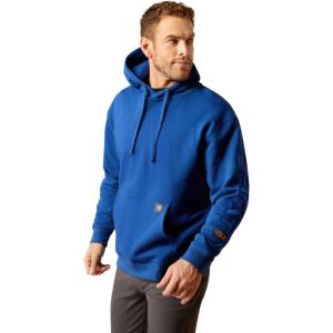 imageAriat Male Ariat Logo HoodieGlacier BlueImperial Blue