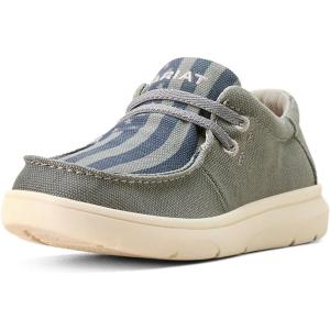 imageAriat Youth Pastel Serape Hilo Casual ShoeCoastal GreyAmerican Flag