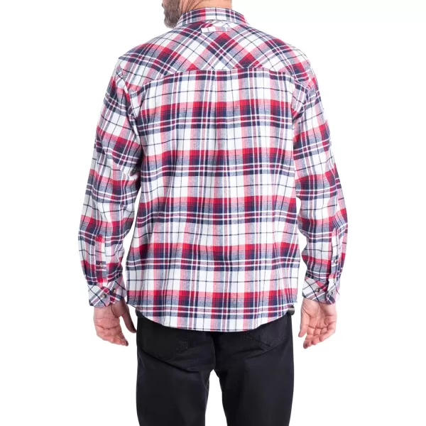 imageLegendary Whitetails Mens Buck Camp Flannel Long Sleeve Plaid Button Down Casual Shirt Corduroy CuffsAmericana Plaid