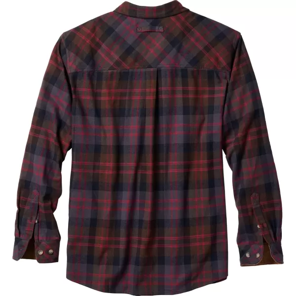 imageLegendary Whitetails Mens Buck Camp Flannel Long Sleeve Plaid Button Down Casual Shirt Corduroy CuffsBearcat Plaid