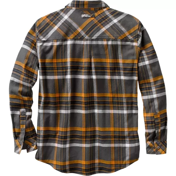 imageLegendary Whitetails Mens Buck Camp Flannel Long Sleeve Plaid Button Down Casual Shirt Corduroy CuffsPlatinum Plaid