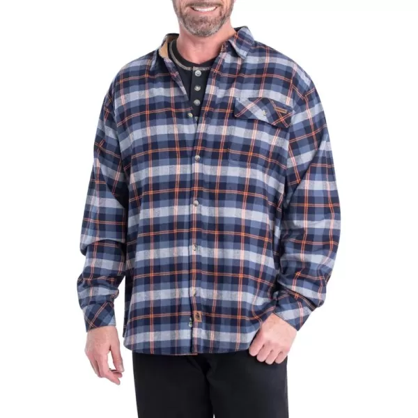 imageLegendary Whitetails Mens Buck Camp Flannel Long Sleeve Plaid Button Down Casual Shirt Corduroy CuffsIronwood Plaid