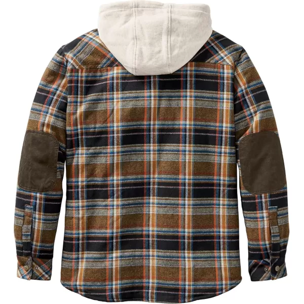 imageLegendary Whitetails Mens Camp Night Berber Lined Hooded Flannel Shirt JacketPorter Plaid