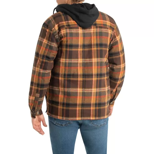 imageLegendary Whitetails Mens Maplewood Hooded Shirt JacketDeer Shed Plaid