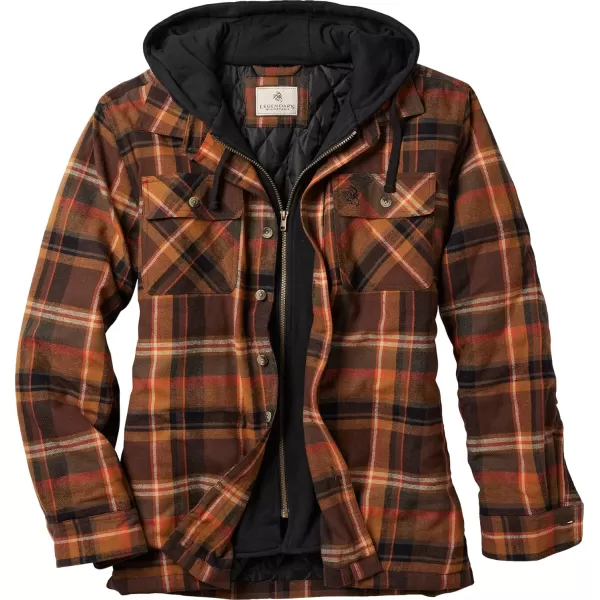 imageLegendary Whitetails Mens Maplewood Hooded Shirt JacketDeer Shed Plaid