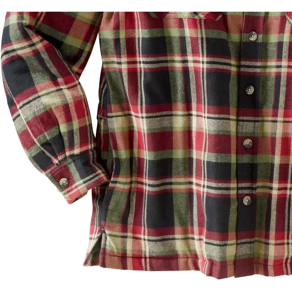 imageLegendary Whitetails Mens Maplewood Hooded Shirt JacketSpruce Mountain Plaid