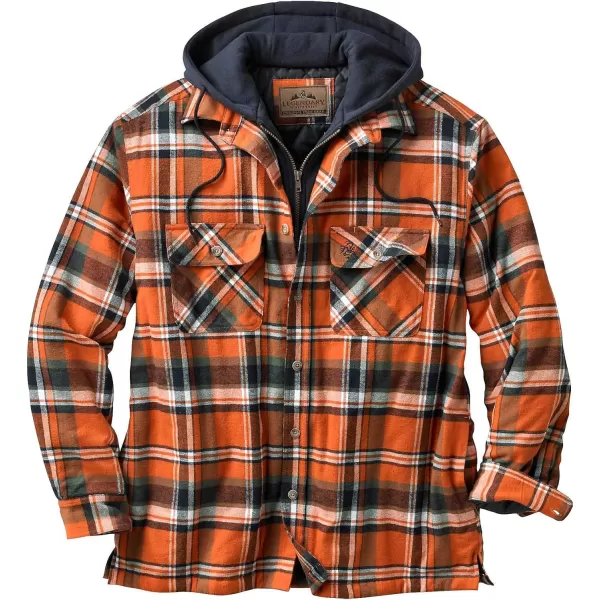 imageLegendary Whitetails Mens Maplewood Hooded Shirt JacketTomahawk Plaid