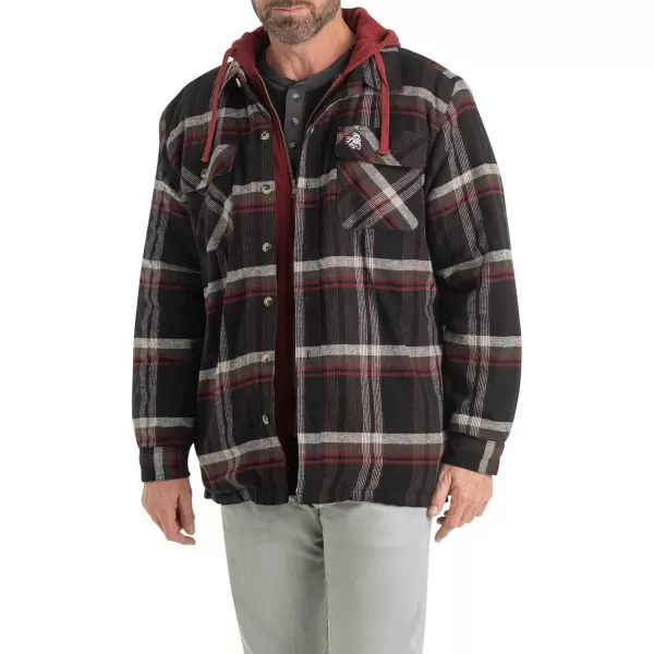 imageLegendary Whitetails Mens Maplewood Hooded Shirt JacketWalker Plaid