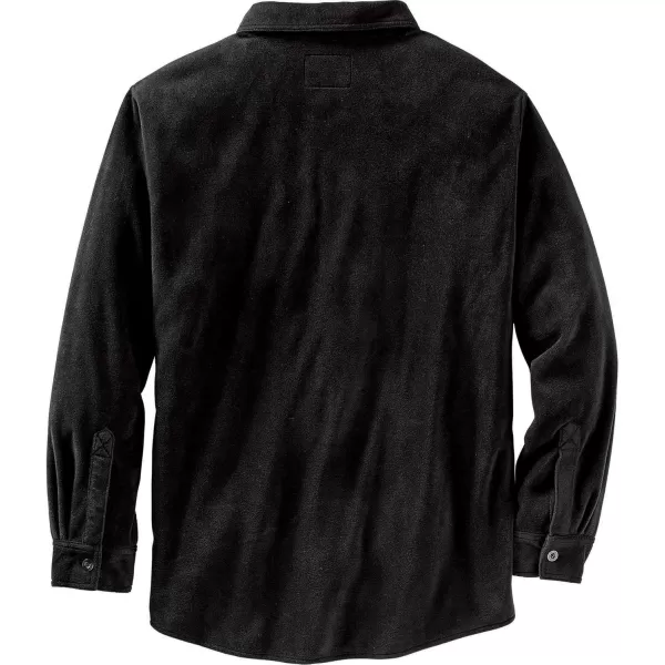 imageLegendary Whitetails Mens Navigator Fleece Button Up ShirtBlack