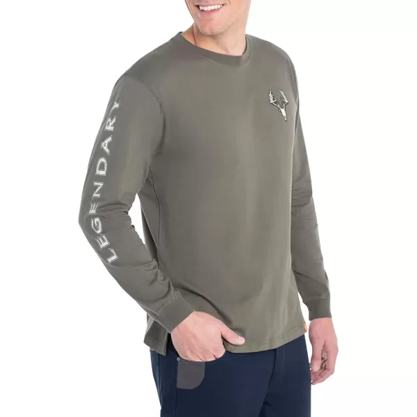 imageLegendary Whitetails Mens NonTypical Long Sleeve TShirtArmy