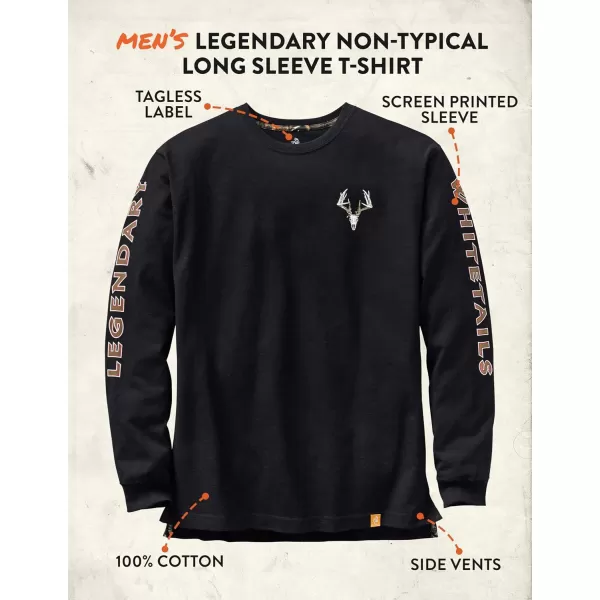 imageLegendary Whitetails Mens NonTypical Long Sleeve TShirtBlack