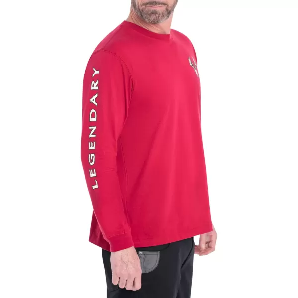 imageLegendary Whitetails Mens NonTypical Long Sleeve TShirtCardinal