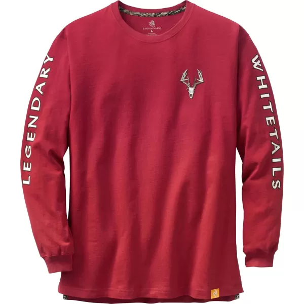 imageLegendary Whitetails Mens NonTypical Long Sleeve TShirtCardinal