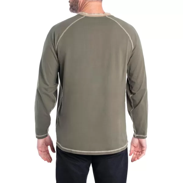 imageLegendary Whitetails Mens Recluse HenleyArmy