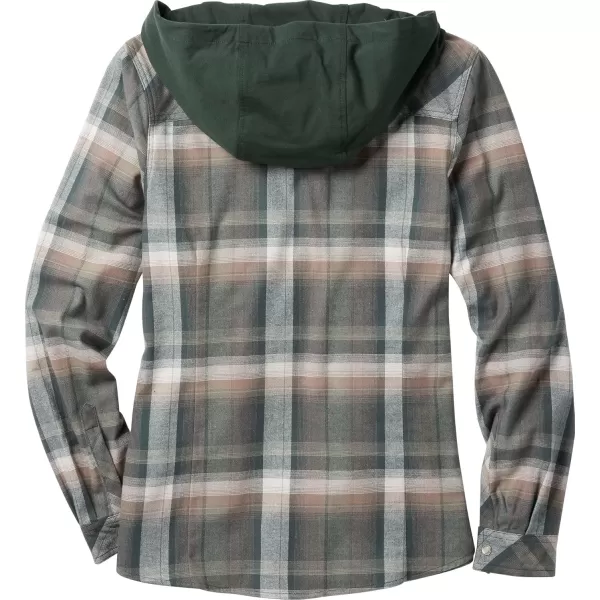 imageLegendary Whitetails Womens Lumber Jane Hooded Flannel ShirtGreen Grove