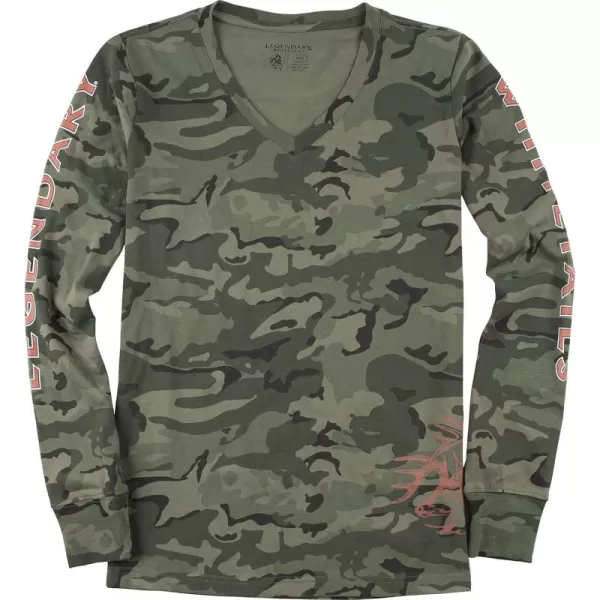 imageLegendary Whitetails Womens NonTypical Long Sleeve TShirtIvy Camo