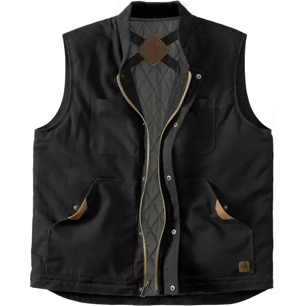 imageLegendary Whitetails Mens Concealed Carry Outerwear Vest for Men Canvas Cross Trail Conceal CCW Holster Hunting InsulatedOnyx