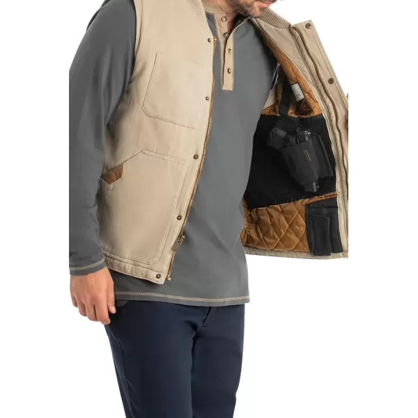 imageLegendary Whitetails Mens Concealed Carry Outerwear Vest for Men Canvas Cross Trail Conceal CCW Holster Hunting InsulatedTwig