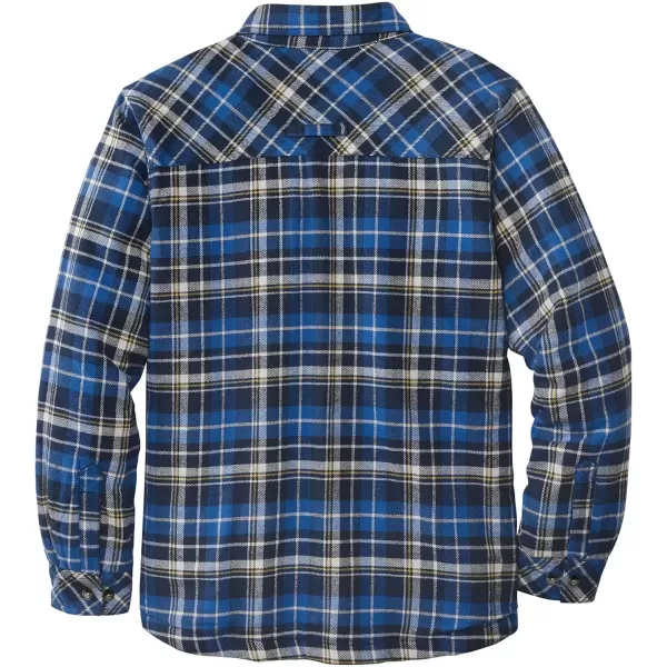 imageLegendary Whitetails Mens Deer Camp Berber Lined Flannel Shirt JacketDiscontinuedLiberty Gold Plaid
