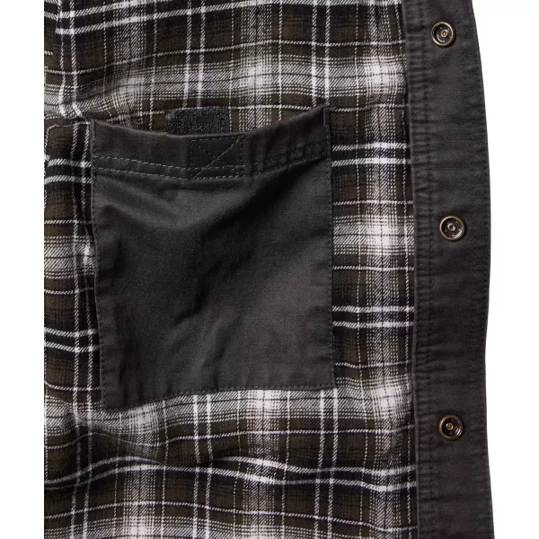imageLegendary Whitetails Mens Stockyards Lonestar Waxed Canvas Shirt JacketCoal