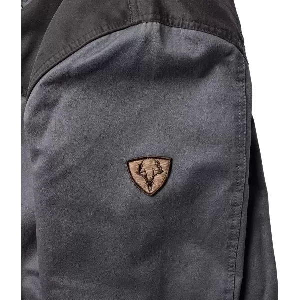 imageLegendary Whitetails Mens Stockyards Lonestar Waxed Canvas Shirt JacketIron