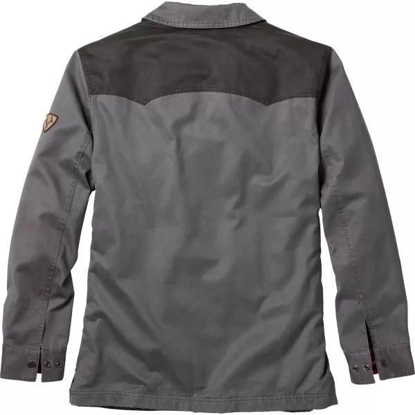 imageLegendary Whitetails Mens Stockyards Lonestar Waxed Canvas Shirt JacketIron