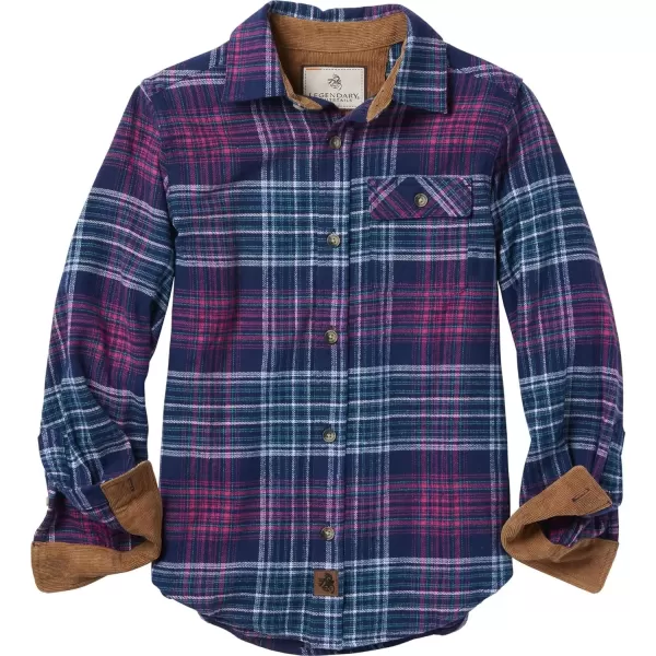 imageLegendary Whitetails Unisex Kids Lumberjack Flannel Long Sleeve Button Down ShirtGirl Power Plaid
