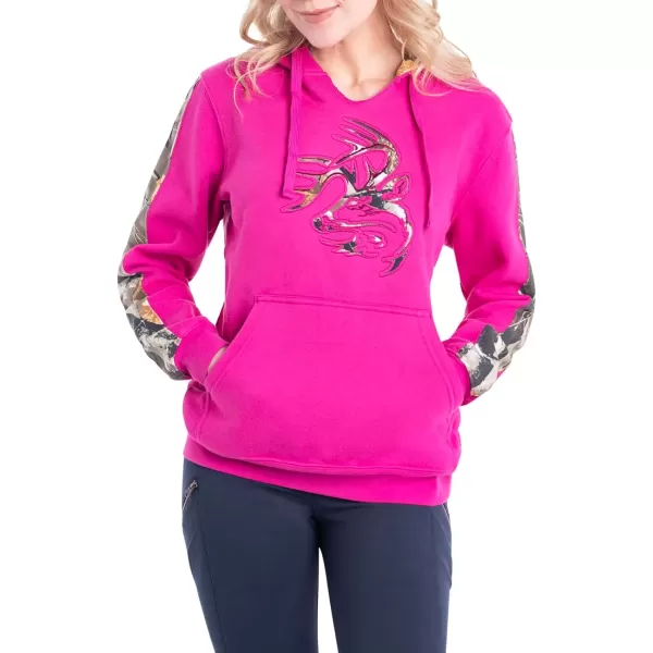 imageLegendary Whitetails Womens Camo Outfitter HoodieFuchsia