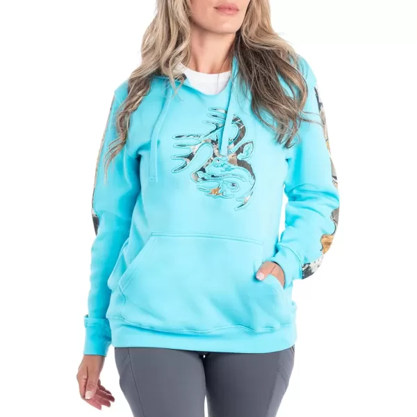 imageLegendary Whitetails Womens Camo Outfitter HoodieGlacier