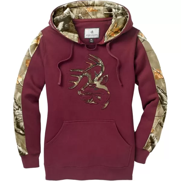 imageLegendary Whitetails Womens Camo Outfitter HoodieRusty Maroon