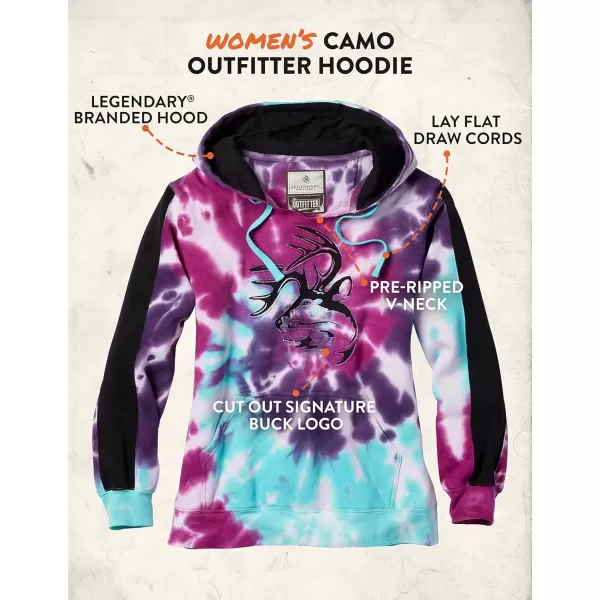 imageLegendary Whitetails Womens Camo Outfitter HoodieTie Dye