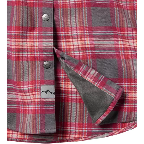 imageLegendary Whitetails Womens Legendary Outdoors Pathways Performance Flannel Long Sleeve Snap Up ShirtEcho Mountain Plaid