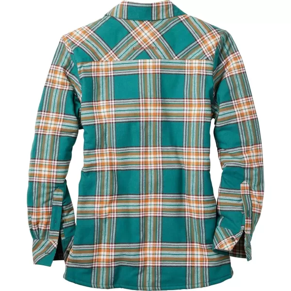 imageLegendary Whitetails Womens Open Country Flannel Shacket Sherpa Lined Plaid Fleece Shirt Jacket Ladies Western Clothing CoatOakland Plaid