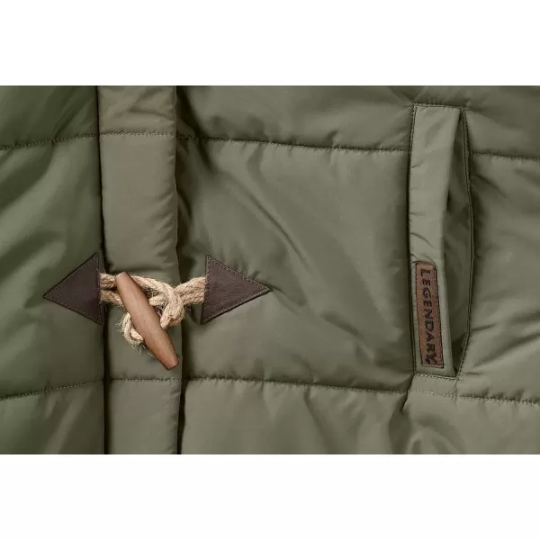imageLegendary Whitetails Womens Quilted Toggle Puffer JacketArmy