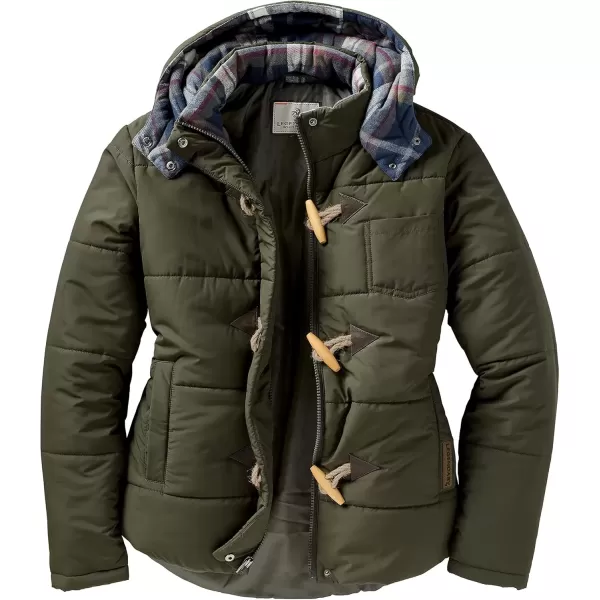 imageLegendary Whitetails Womens Quilted Toggle Puffer JacketArmy
