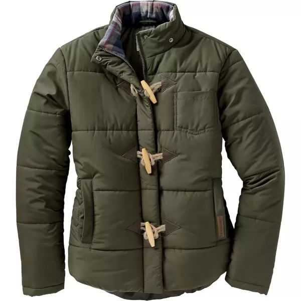 imageLegendary Whitetails Womens Quilted Toggle Puffer JacketArmy