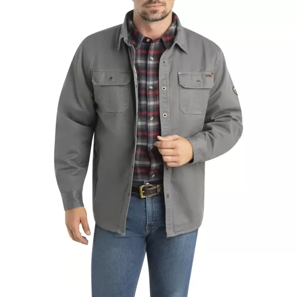 imageLegendary Whitetails Journeyman Shirt Jacket Flannel Lined Shacket for Men WaterResistant Coat Rugged Fall ClothingWolf