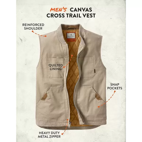imageLegendary Whitetails Mens Canvas Cross Trail VestTwig